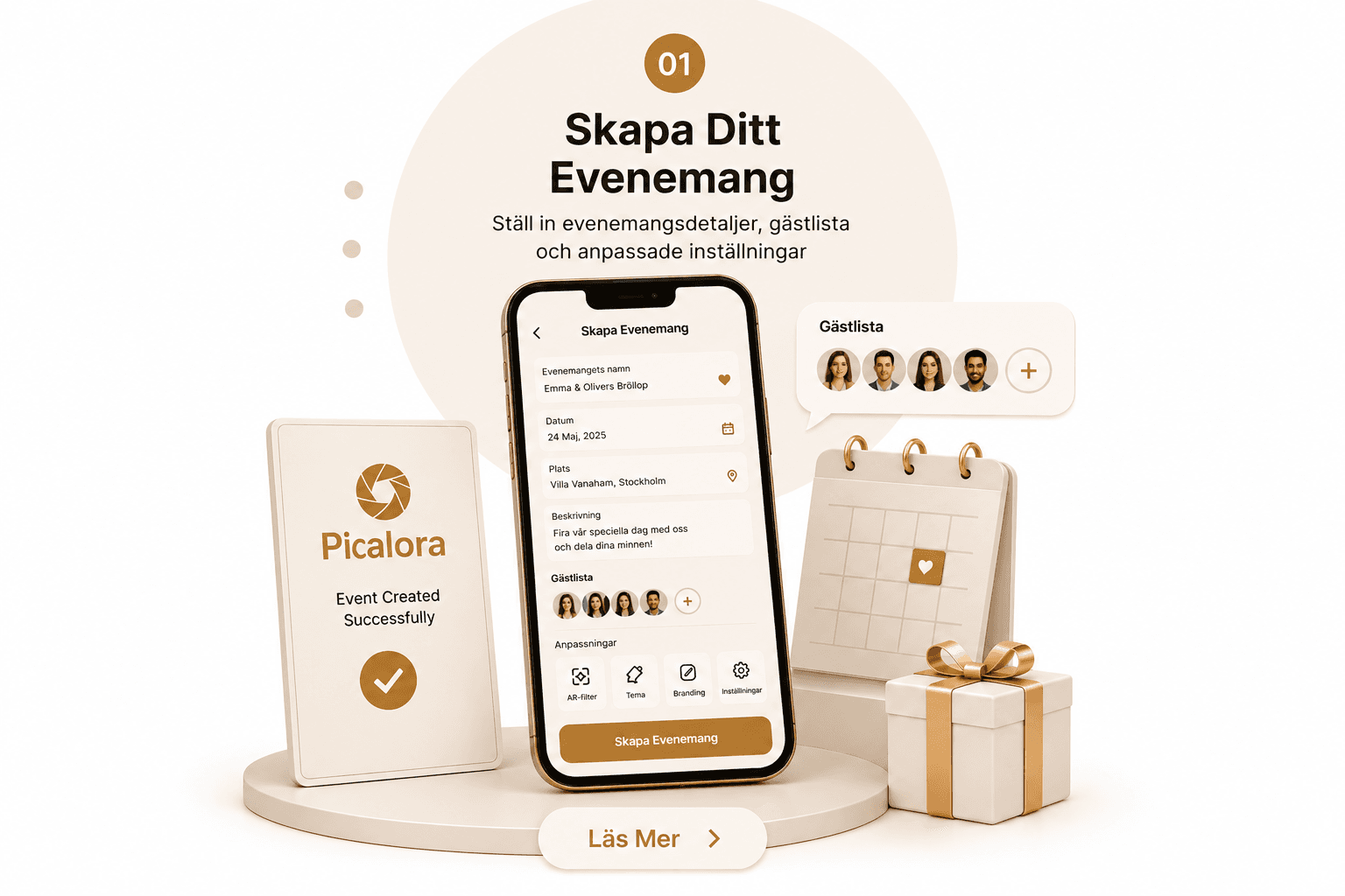 Skapa Ditt Evenemang