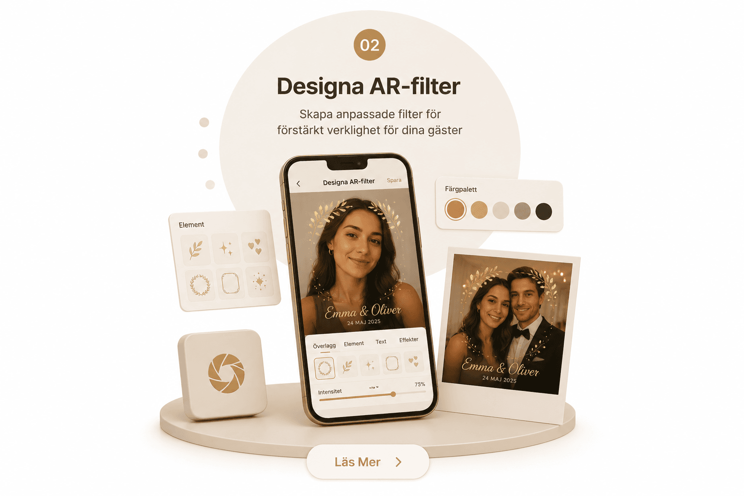 Designa AR-filter